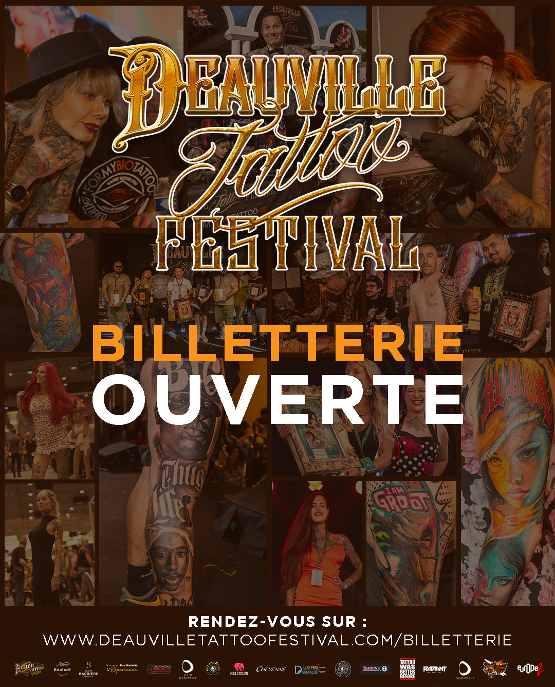 CID - Lancement de la billetterie de la 6e édition du Deauville Tattoo  Festival !